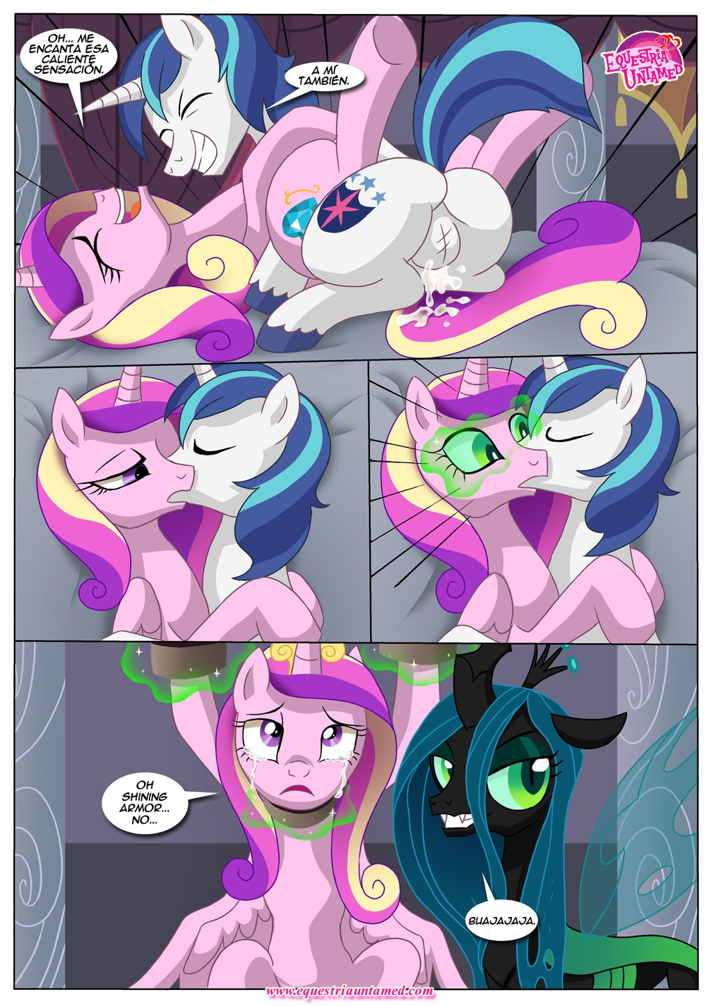 Shining Through the Darkness  Spanish page 5 full