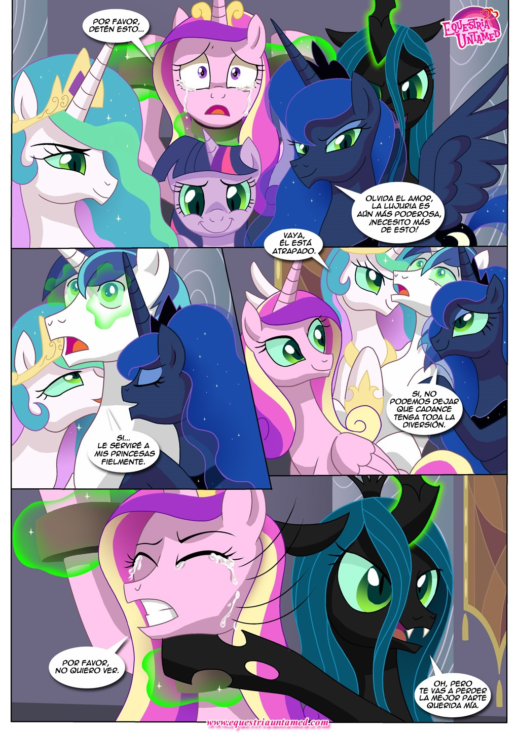 Shining Through the Darkness  Spanish page 6 full