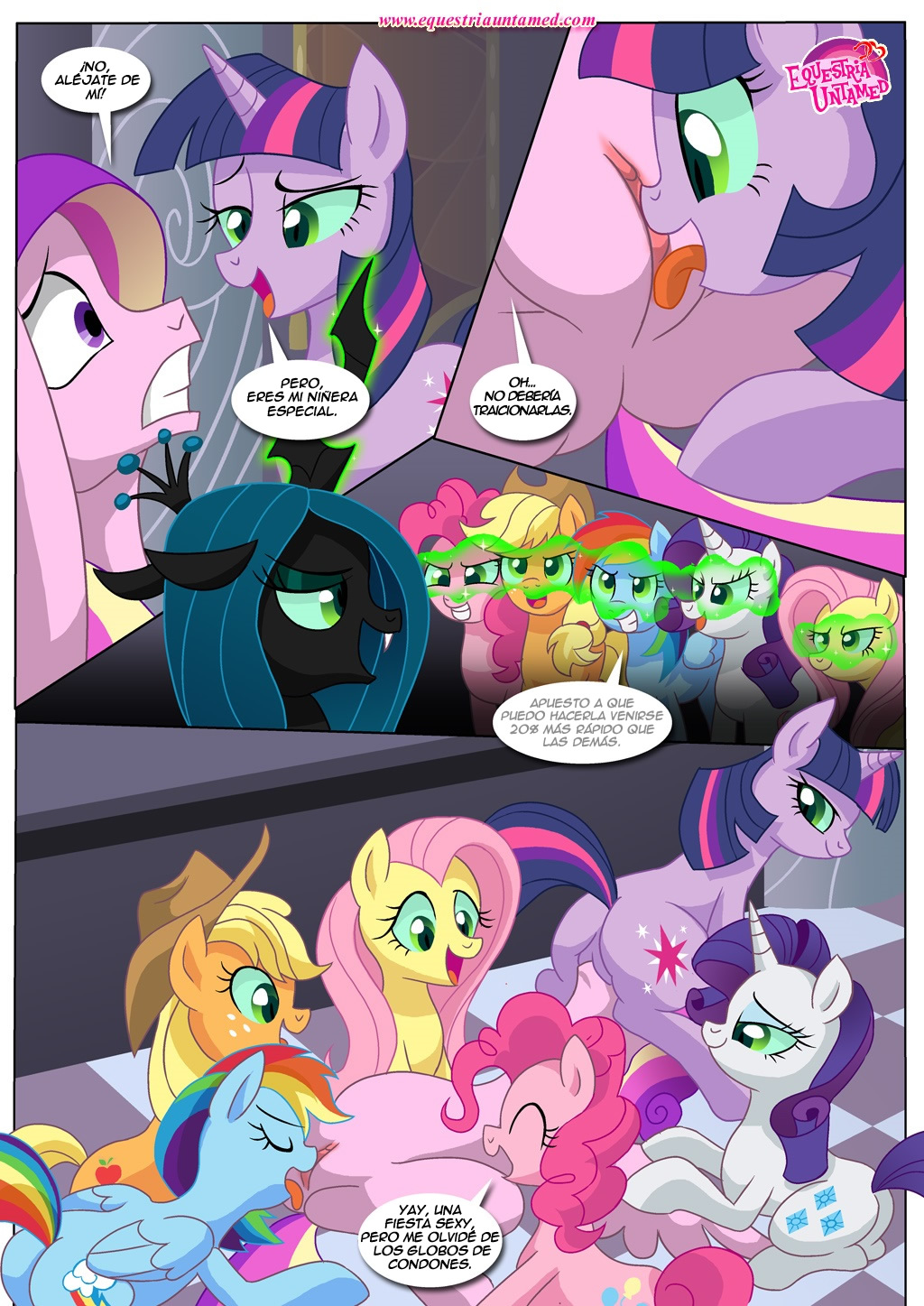 Shining Through the Darkness  Spanish page 8 full