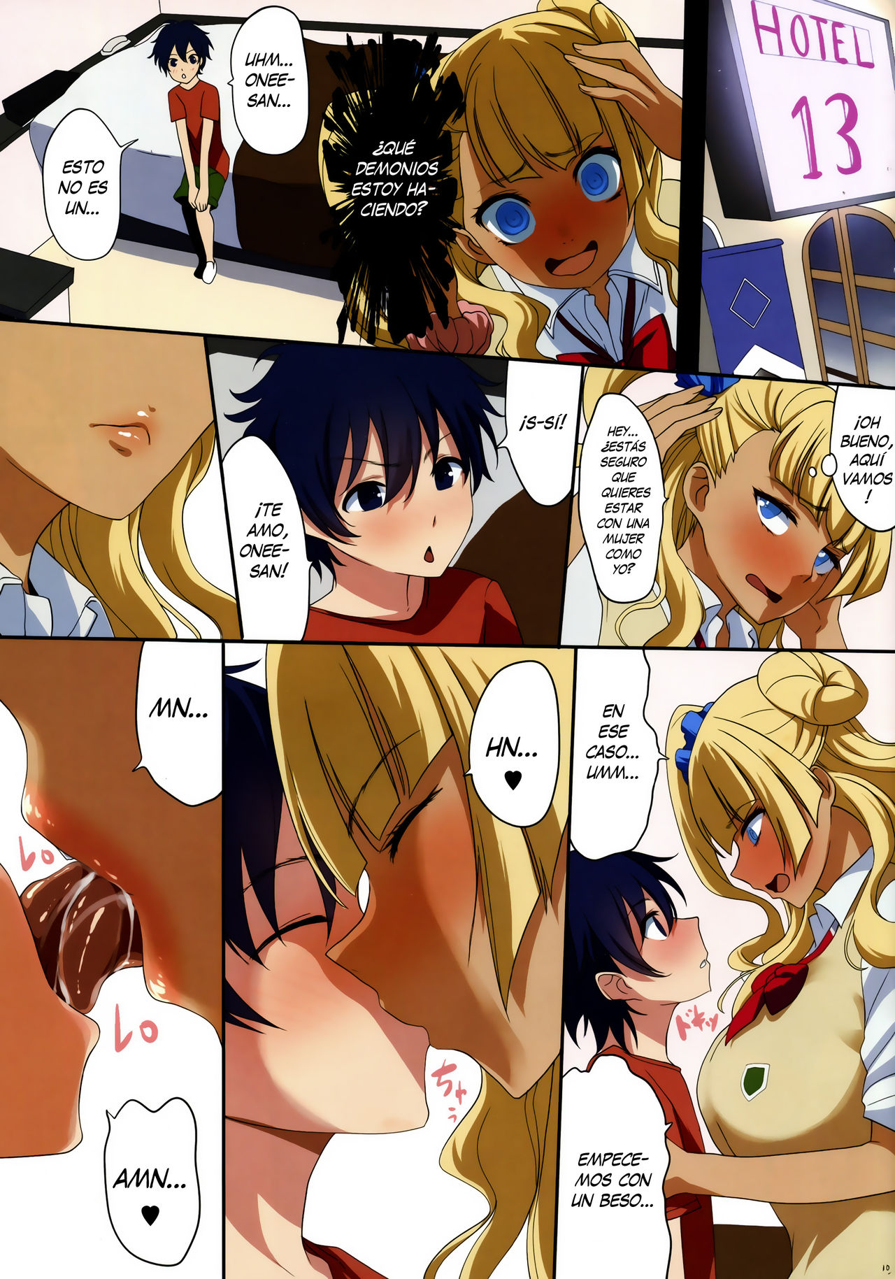 Kyonyuu Gal wa Kawaii Otokonoko ni Yowaitte Hontou desu ka? page 11 full