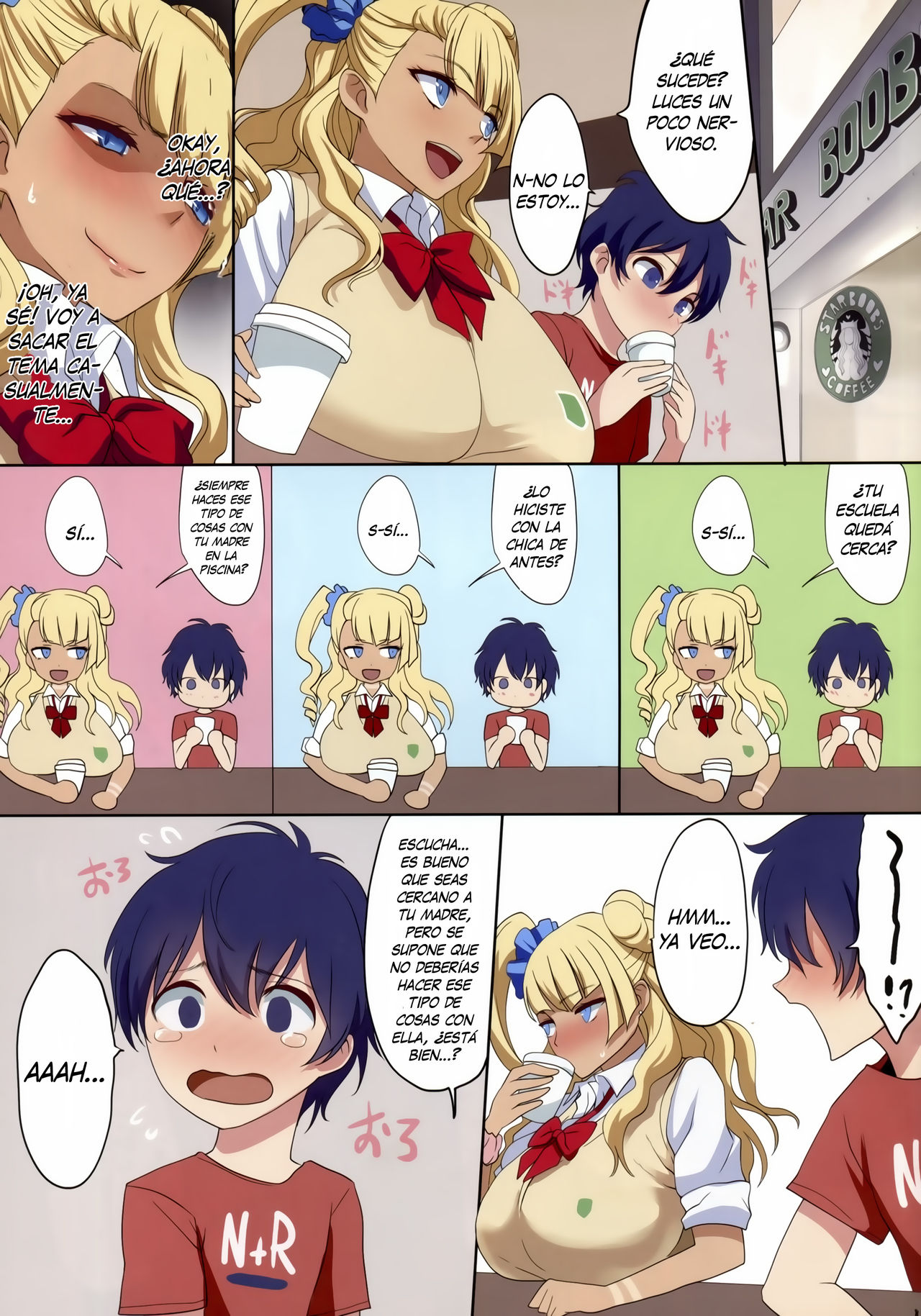 Kyonyuu Gal wa Kawaii Otokonoko ni Yowaitte Hontou desu ka? page 9 full