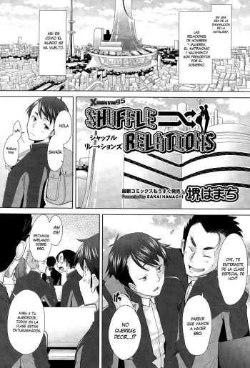 [Sakai Hamachi] Shuffle Relations | Relaciones Aleatorias (Comic Aun 2015-04) [Spanish] [XHentai95] cover
