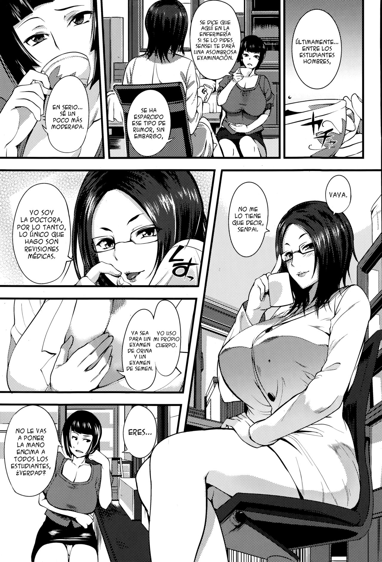 Hoken no Sensei no Shinsatsu | La examinación de la profesora de la salud page 5 full
