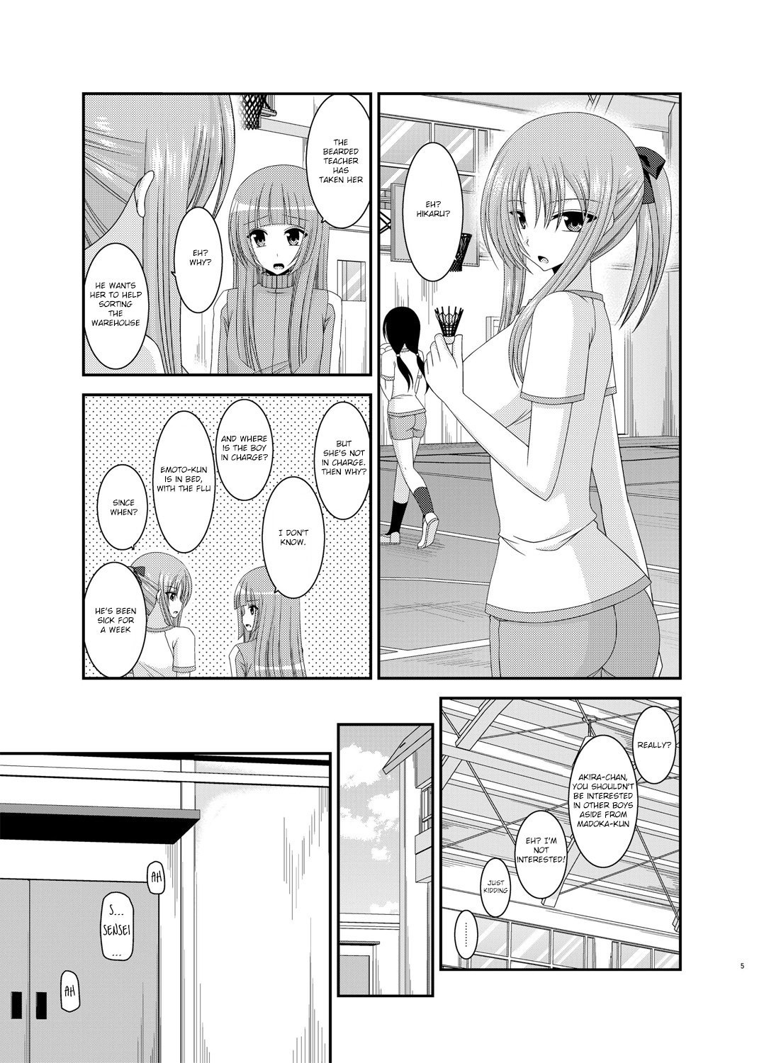 Roshutsu Shoujo Yuugi Go Kan | Exhibitionist girl play Kan 5 page 5 full