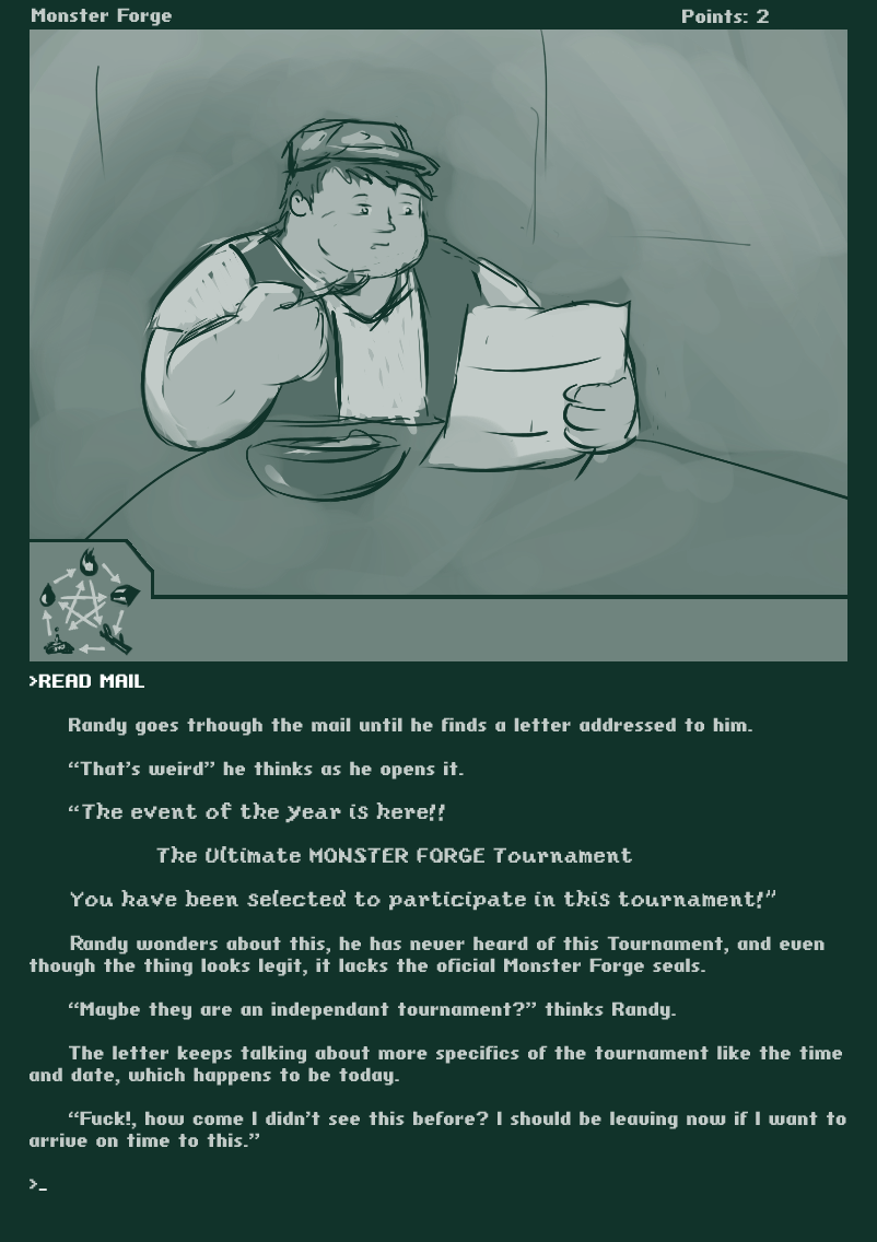 Caesarcub - Interactive Fiction - Monster Forge page 11 full