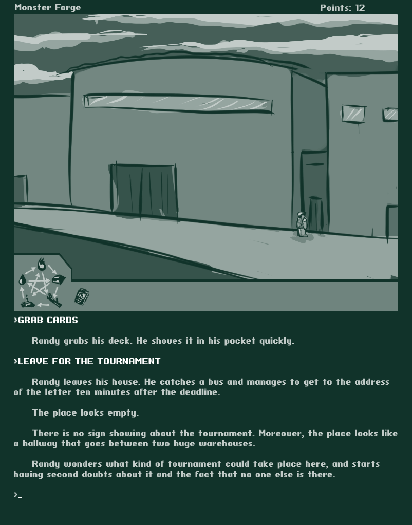 Caesarcub - Interactive Fiction - Monster Forge page 12 full