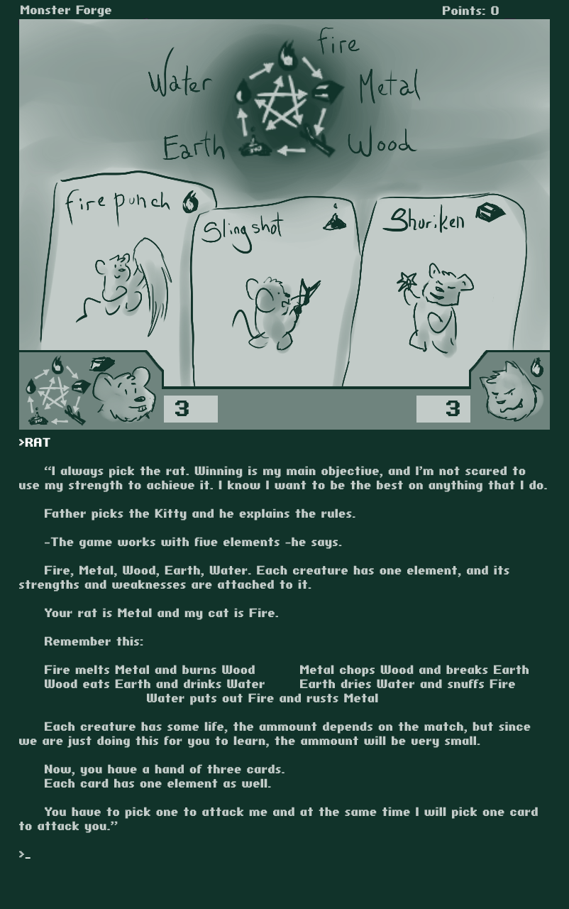 Caesarcub - Interactive Fiction - Monster Forge page 4 full