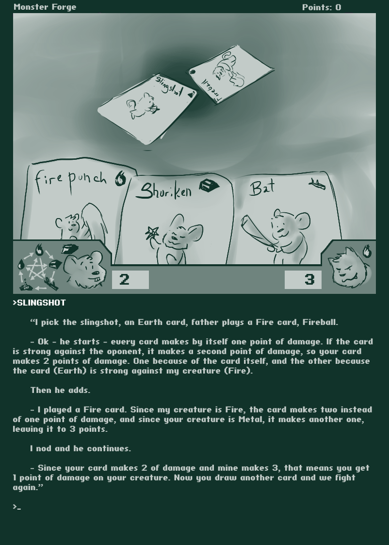 Caesarcub - Interactive Fiction - Monster Forge page 5 full