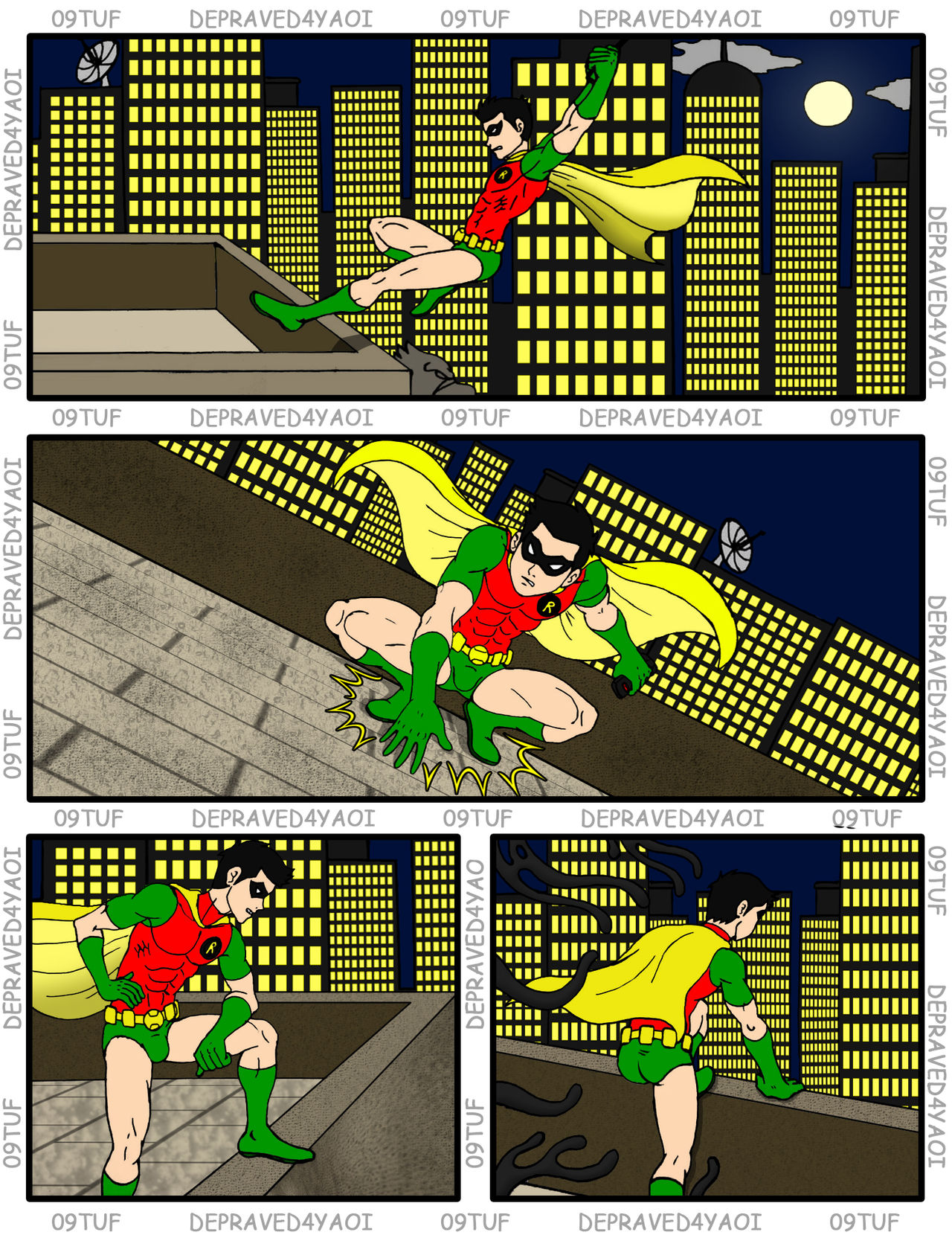 Venom Vs Robin Re-Make Preview page 2 full