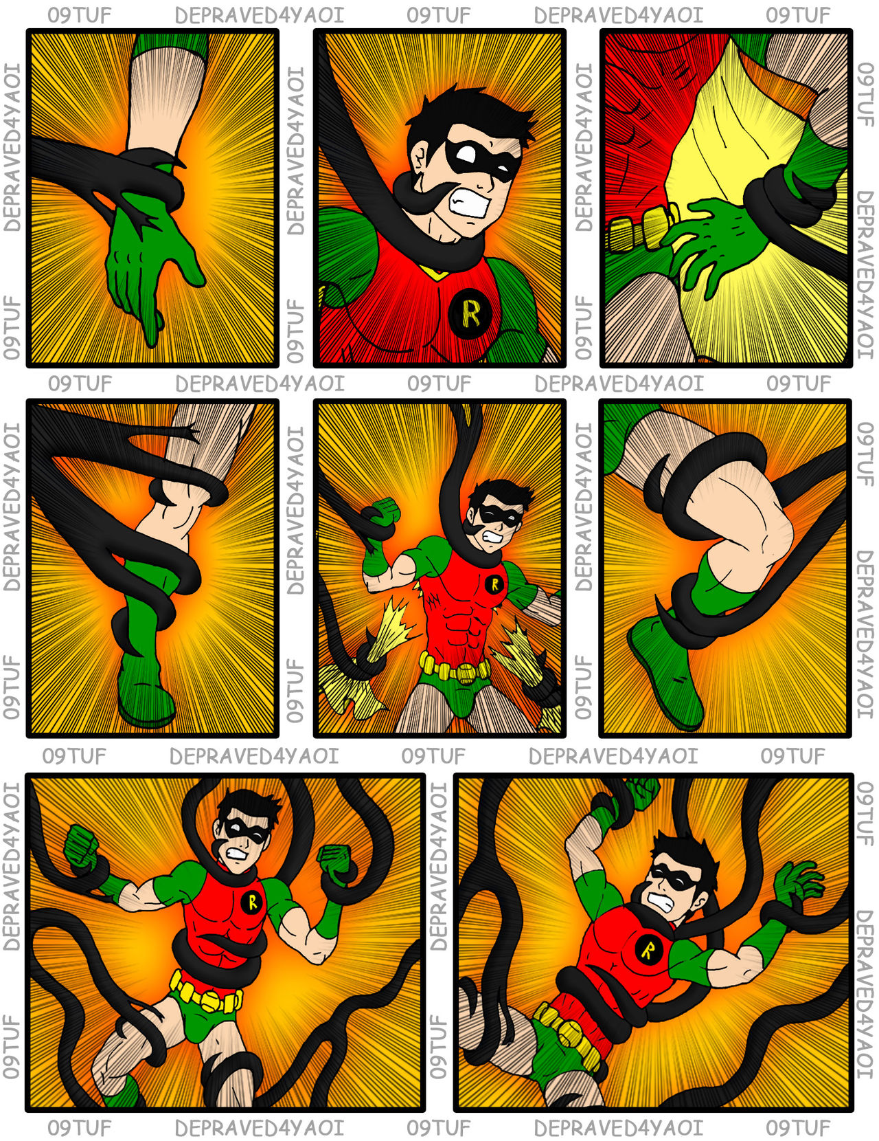 Venom Vs Robin Re-Make Preview page 3 full