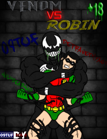Venom Vs Robin Re-Make Preview [DEPRAVED4YAOI & 09TUF] cover