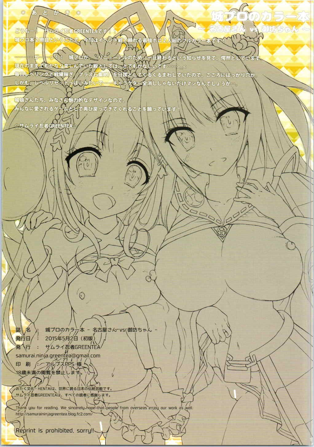 GREENTEA ShiroPro no Color Hon ~Nagoyajou-san vs Gobou-chan~ page 11 full