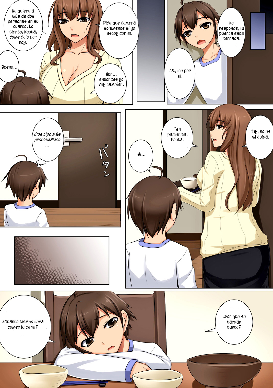Mama ga Kakurete Seisettai ~Daisuki na Mama ga Ie de Azukatta Shachou no Kuso Musuko no Chinpo no Toriko ni Sarete ita~ page 10 full