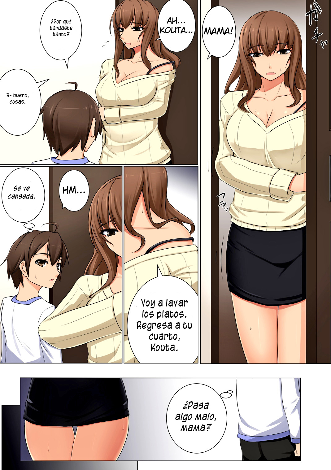 Mama ga Kakurete Seisettai ~Daisuki na Mama ga Ie de Azukatta Shachou no Kuso Musuko no Chinpo no Toriko ni Sarete ita~ page 11 full
