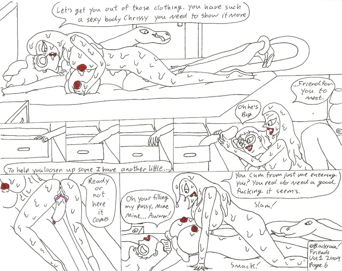 Friends comic page 6 full