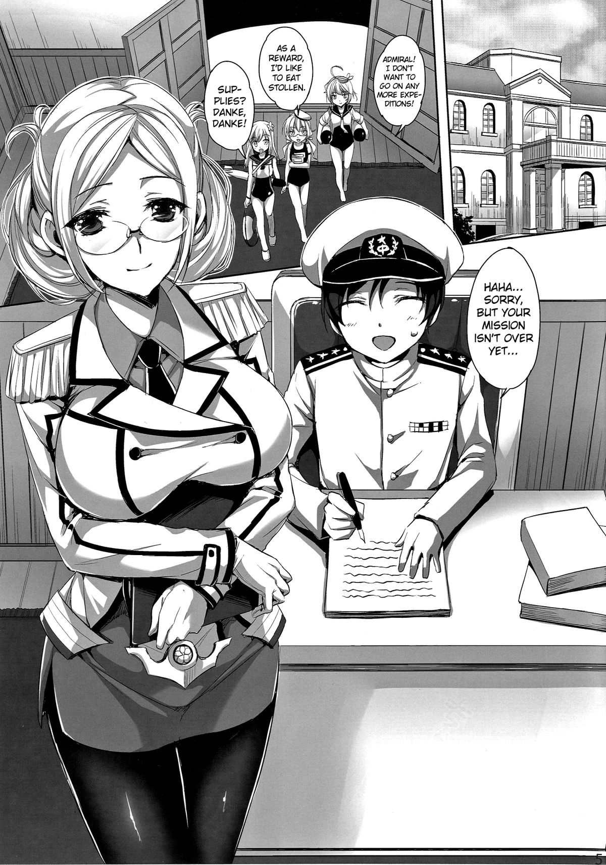 Katori Sensei no Yasen Jugyou | Katori-sensei's Field Training page 4 full