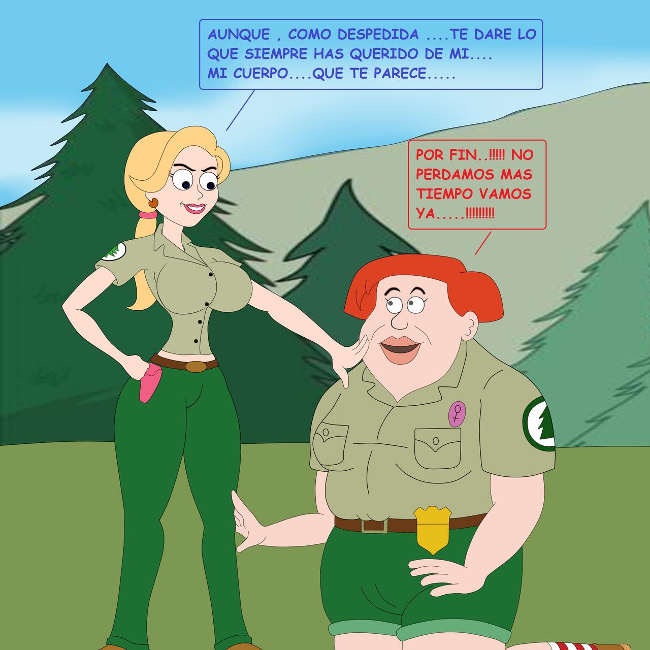 Brickleberry. Lesbian yuri. - Page 6 - Comic Porn XXX