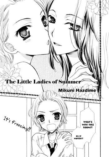 [Mikuni Hadzime] Natsu no Ojousan-tachi | The Little Ladies of Summer (Yuri Hime Wildrose Vol. 6) [English] [Dynasty Scans] cover