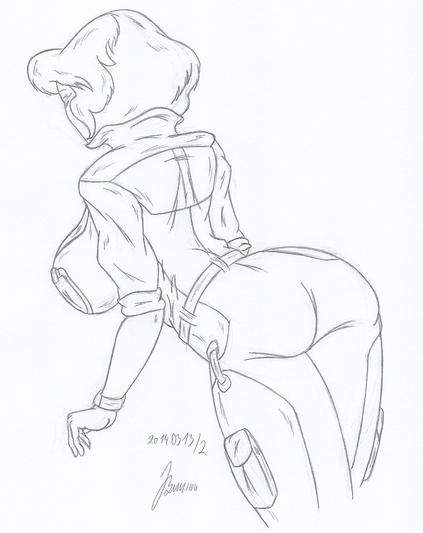 April O´Neil _ My miny _ Sketch work_1 page 11 full