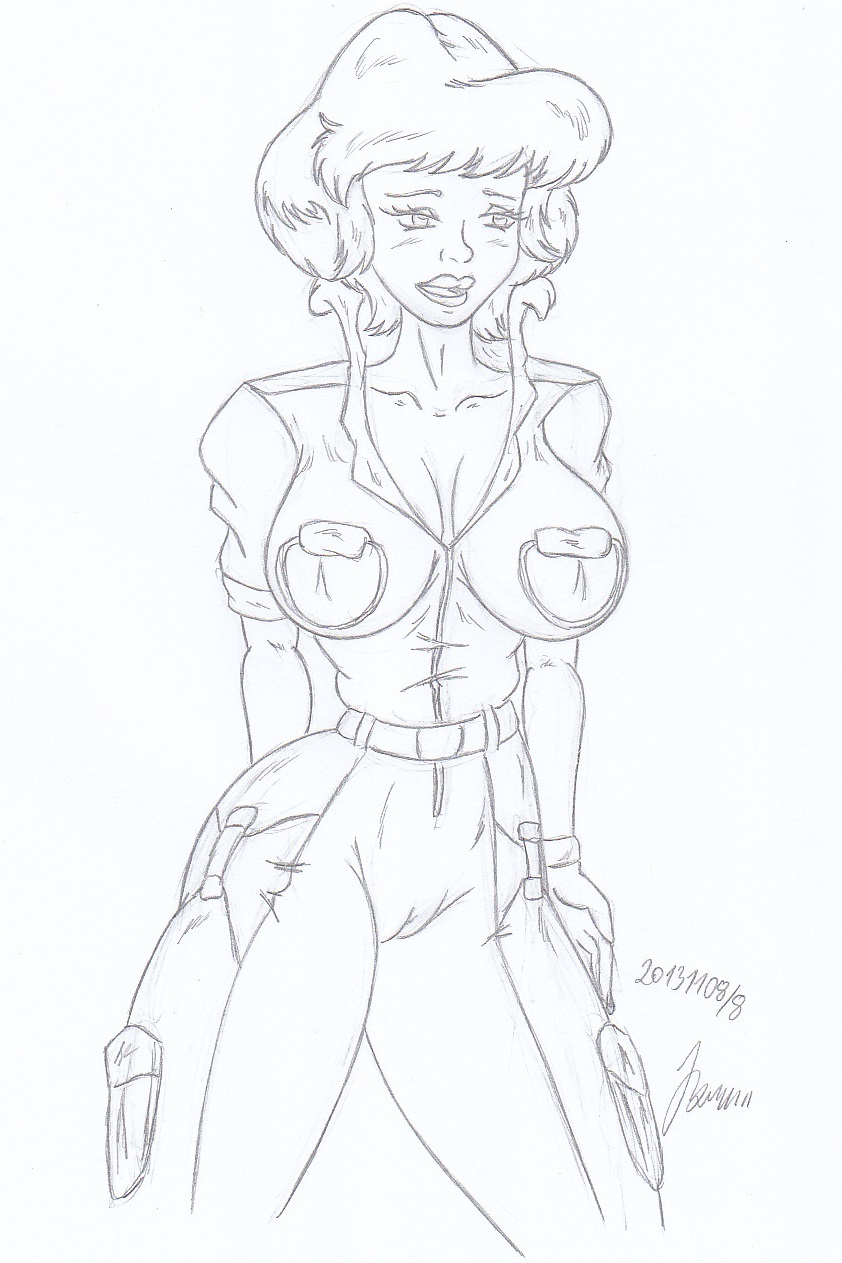 April O´Neil _ My miny _ Sketch work_1 page 6 full