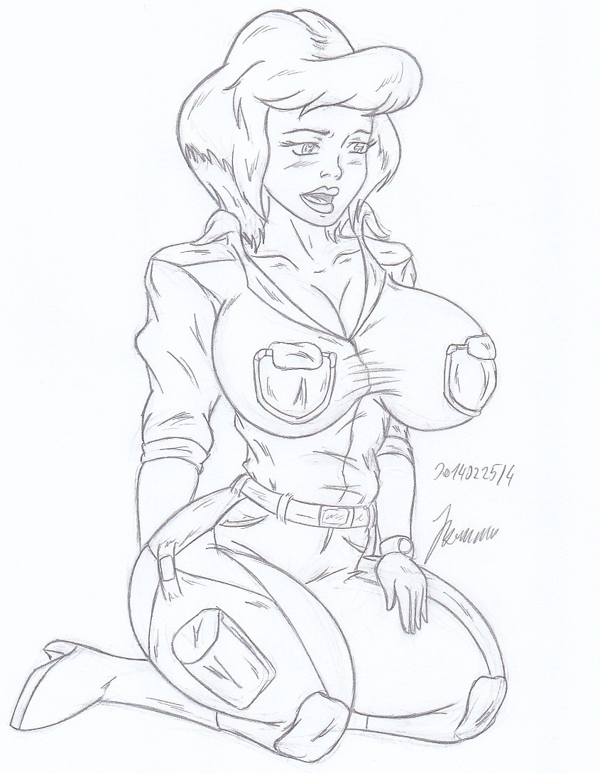 April O´Neil _ My miny _ Sketch work_1 page 9 full