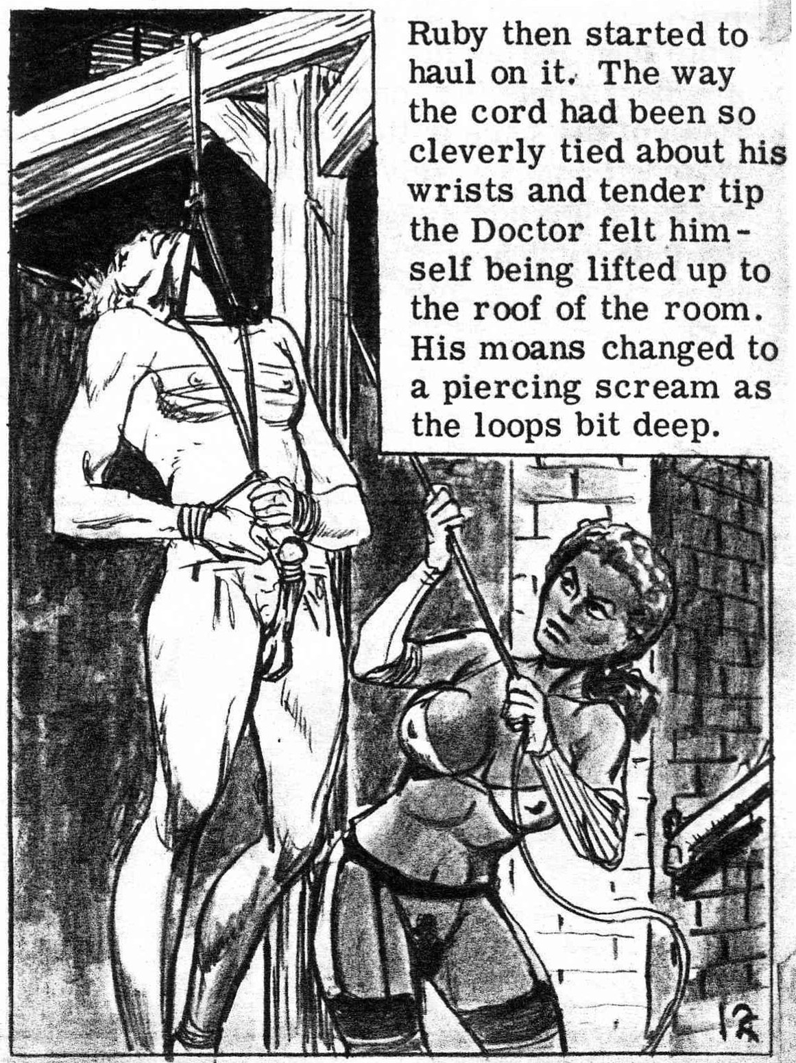 BLACK DOMINATRIX page 12 full