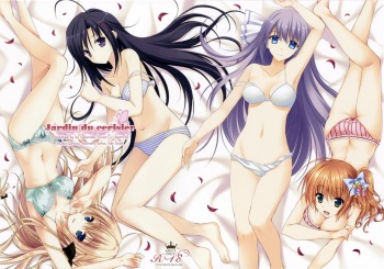 (COMIC1☆9) [Tears39, Ko Nekoneko House (Sorai Shinya, Takepon)] Jardin du cerisier (Tsuki ni Yorisou Otome no Sahou 2) cover
