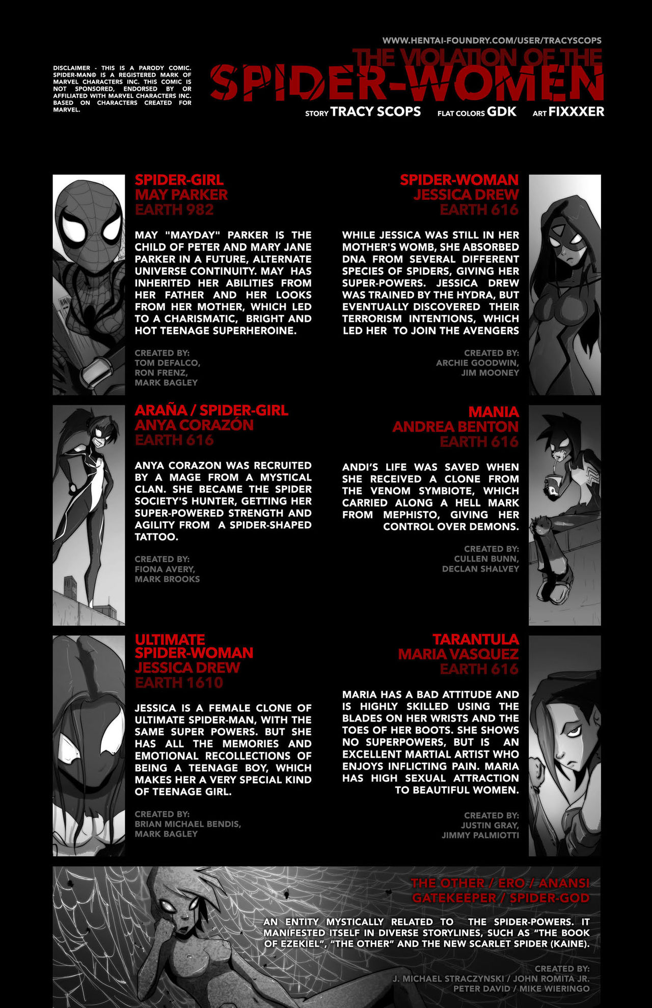 The Violation of the Spider Women page 2 full