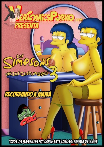 Croc sx Los simpsons viejas costumbres 3 cover