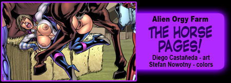 Alien Orgy Farm: The Horse Pages! page 1 full