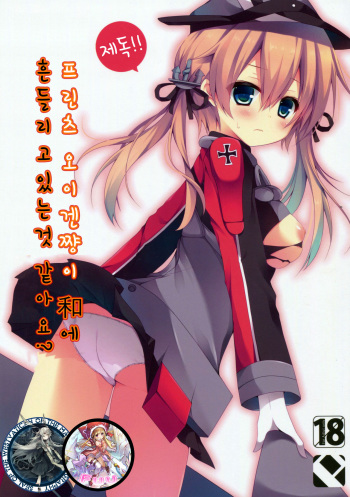(C87) [Public bath (Izumi Yuhina)] Teitoku!! Prinz Eugen-chan ga Wa no Kokoro ni Fureru you desu yo (Kantai Collection -KanColle-) [Korean] [WestVatican] cover