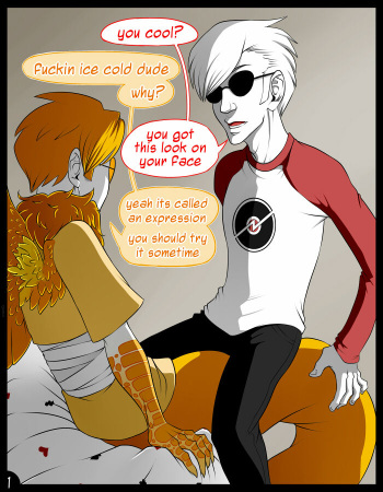 [Fishadee] A Bird (Dave) in the Hand Is Worth How Much? (Homestuck) cover