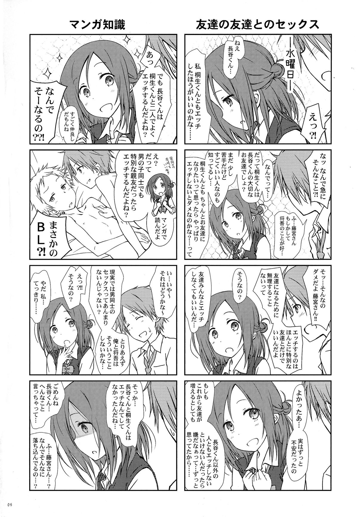 "Tomodachi to no Sex no Tsuzuki." page 4 full