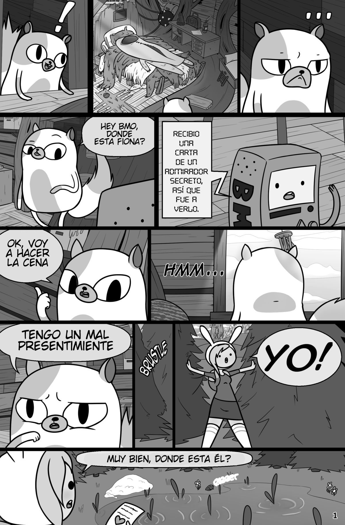 MisAdventure Time Spring Special - The Cat, the Queen, and the Forest page 2 full