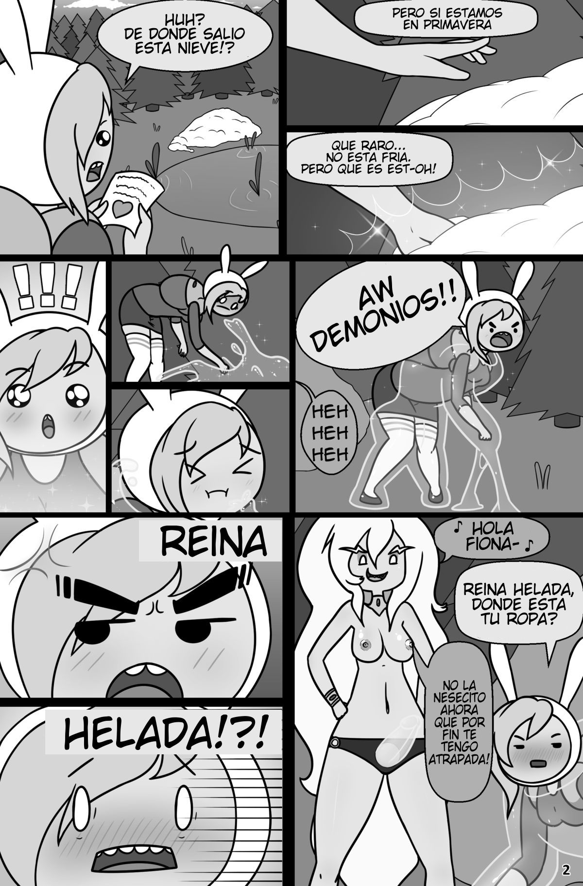 MisAdventure Time Spring Special - The Cat, the Queen, and the Forest page 3 full