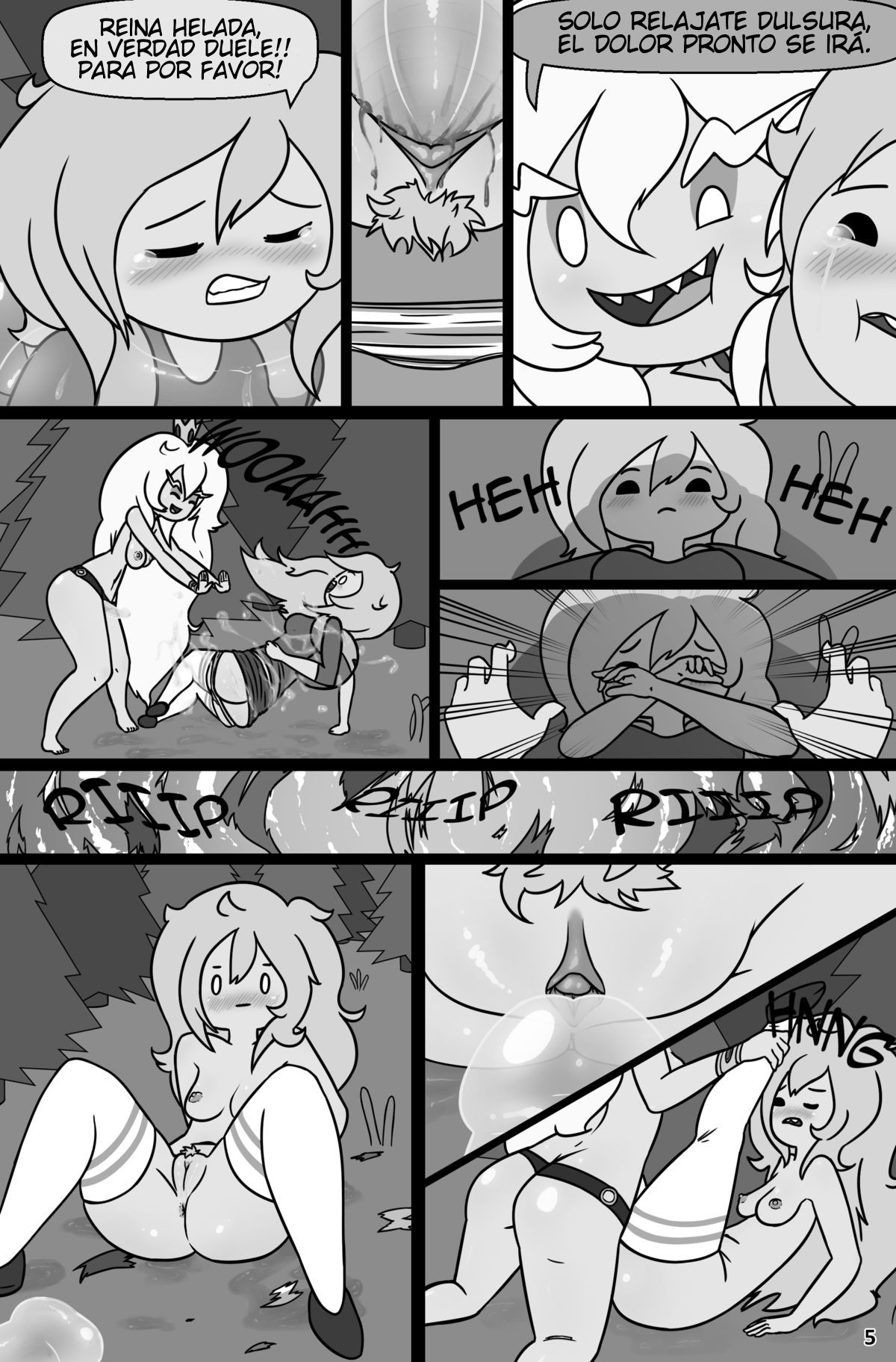 MisAdventure Time Spring Special - The Cat, the Queen, and the Forest page 6 full