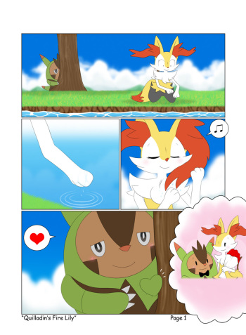 [Winick-Lim] Quilladin's Fire Lily (Pokemon) cover
