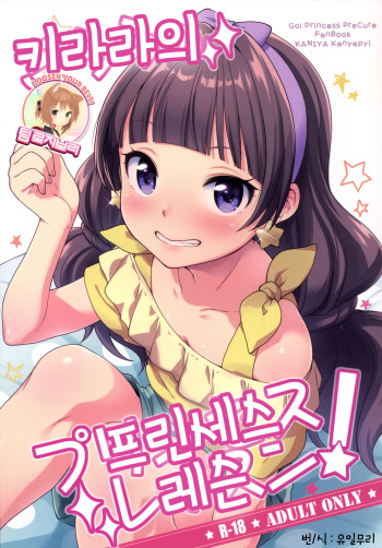[Kaniya (Kanyapyi)] Kirara no Princess Lesson (Go! Princess PreCure) [Korean] [Team Rosybory] [Digital] cover