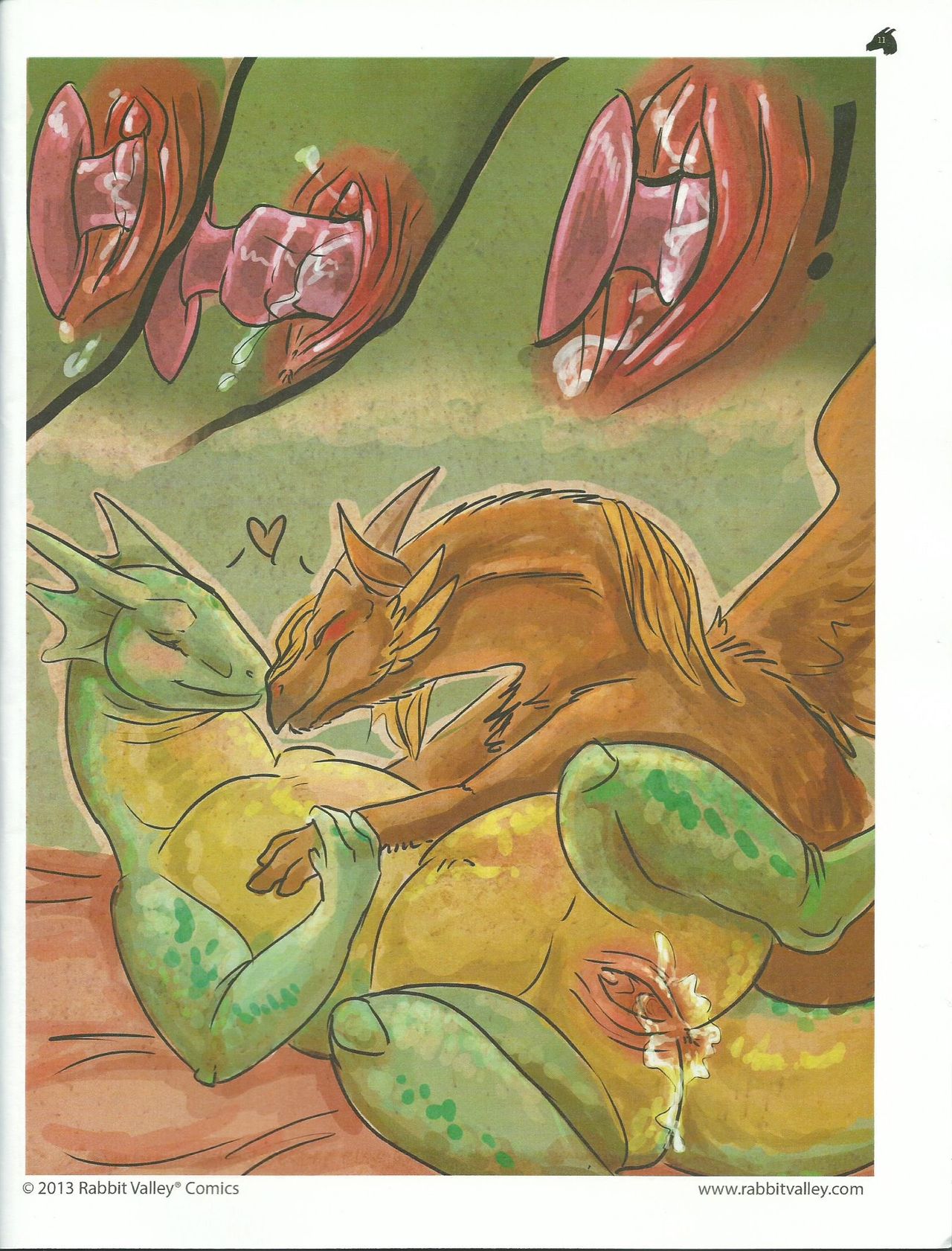 Dragon's Hoard volume 4 page 12 full
