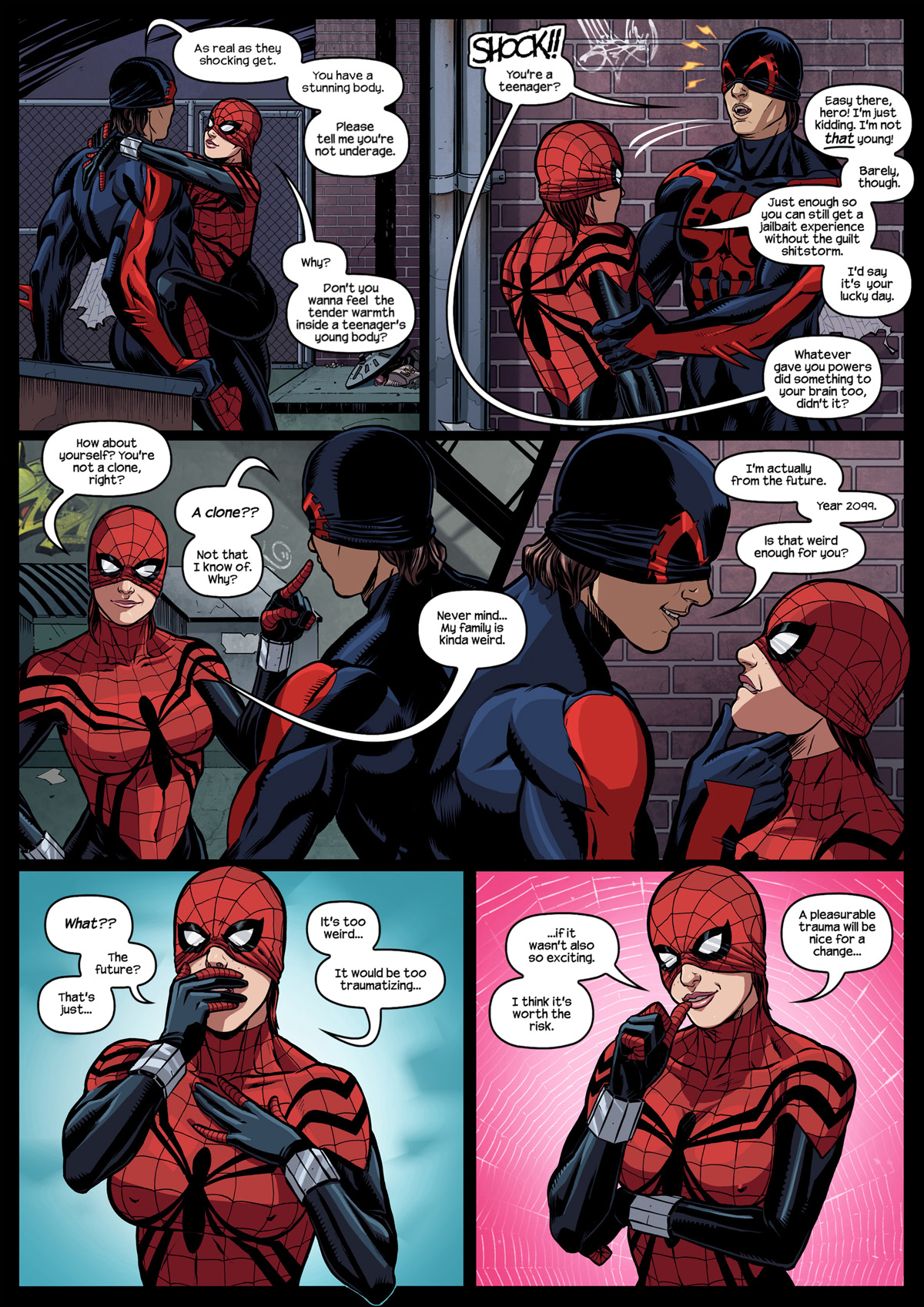 Mayday Spidey page 4 full
