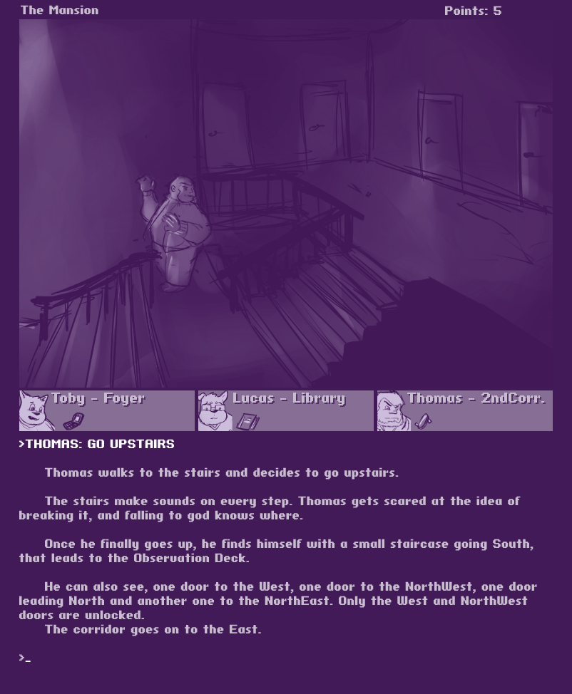 Caesarcub - Interactive Fiction - The Mansion page 11 full
