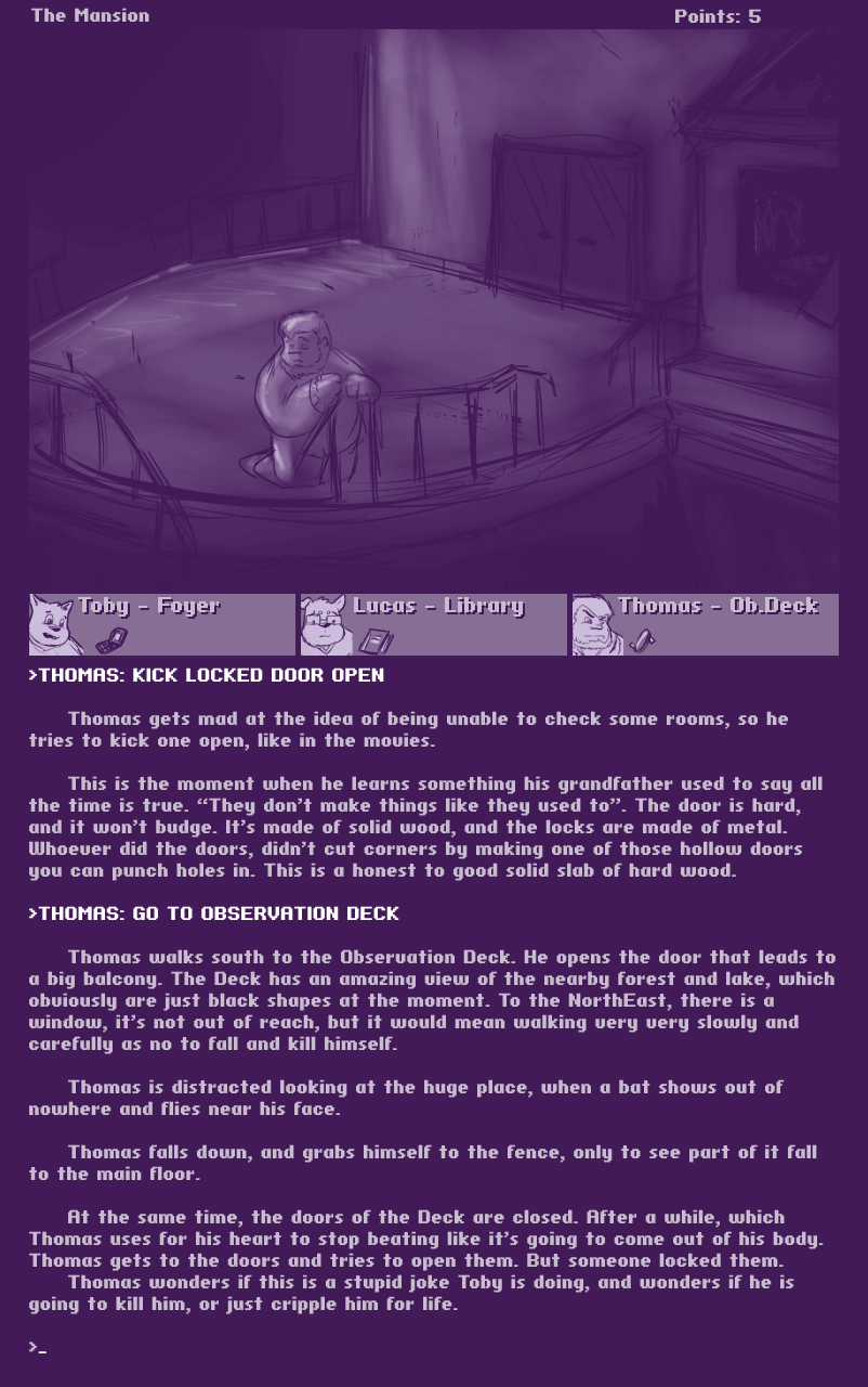 Caesarcub - Interactive Fiction - The Mansion page 12 full