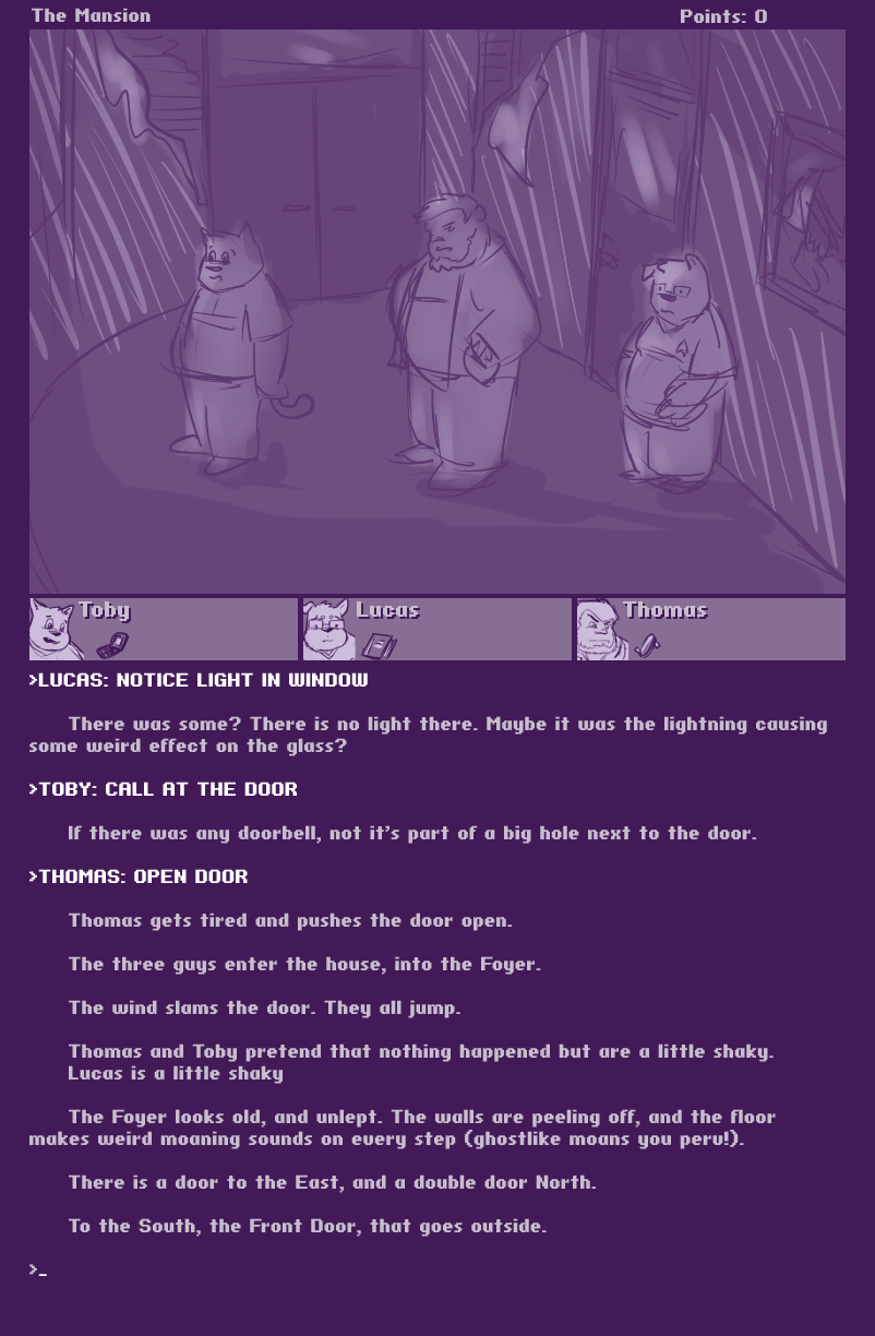 Caesarcub - Interactive Fiction - The Mansion page 7 full