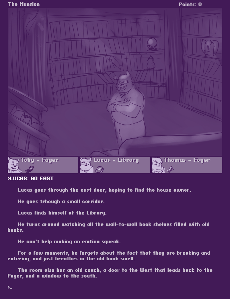 Caesarcub - Interactive Fiction - The Mansion page 8 full