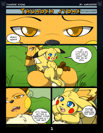 [Kuroodod] Thunder Stone (Pokemon) cover