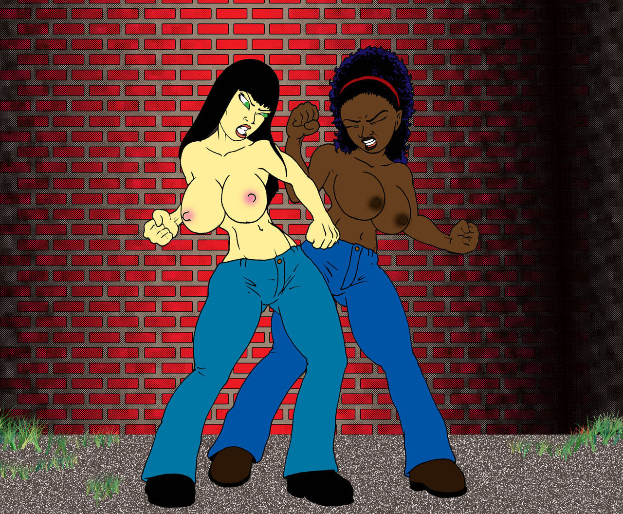 Cromin erotic female combat sample art page 9 full
