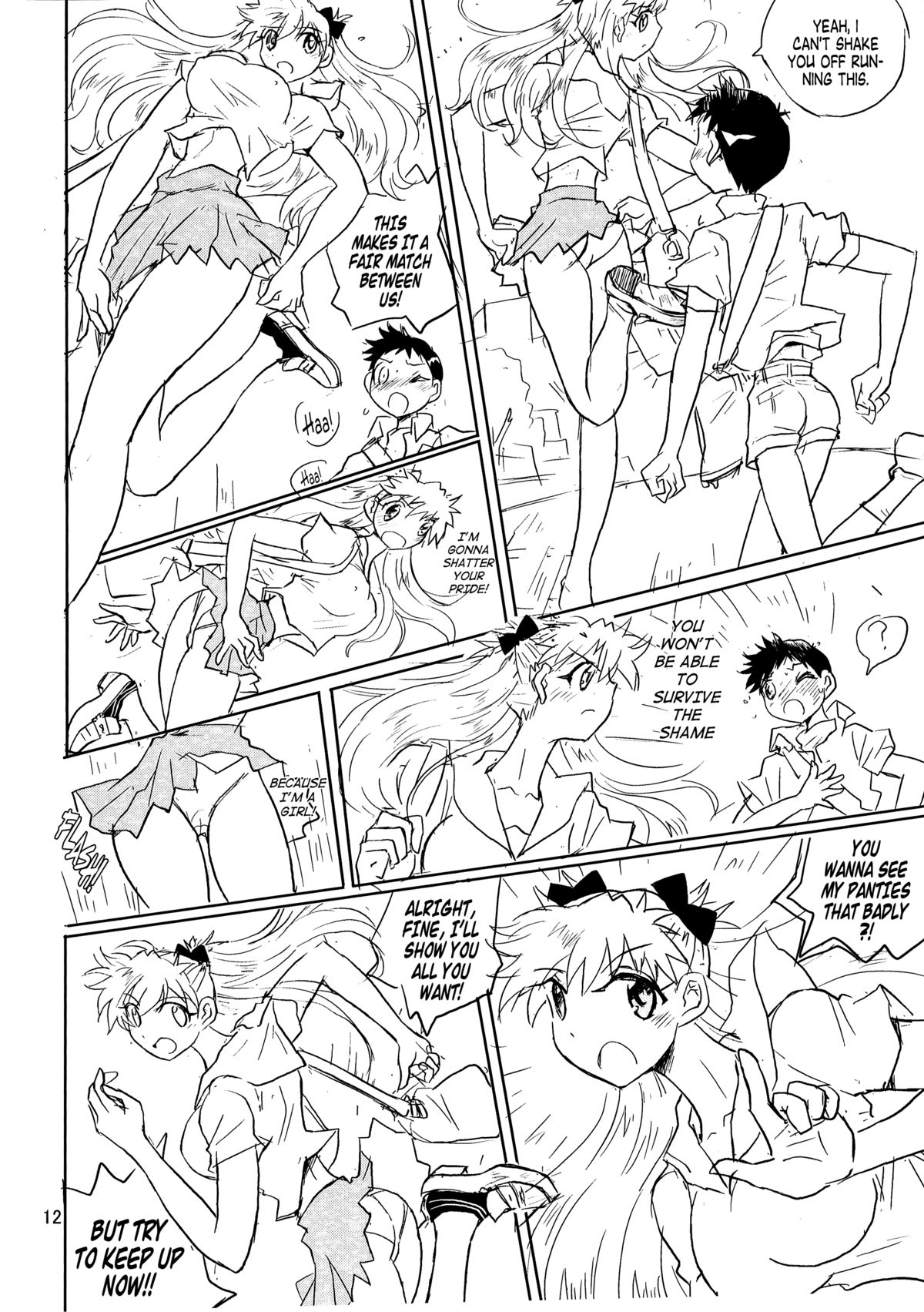 Otoko no Tatakai 10 -Onnanoko wa Natsu no Kemono- | Otoko no Tatakai 10 -The Girl, a Summer Beast- page 12 full