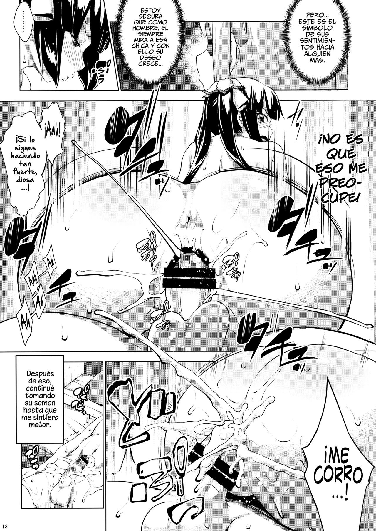 Hestia ni Seiyoku o Moteamasu no wa Machigatteiru Darou ka | ¿Está mal satisfacer los deseos sexuales de Hestia? page 12 full