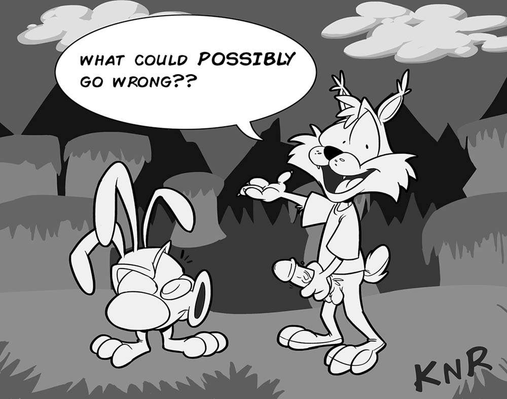 Bubsy Bobcat Furry Yiff page 12 full