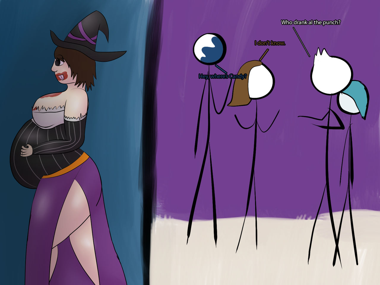Halloween Chubby Party by Adamsflys page 1 full